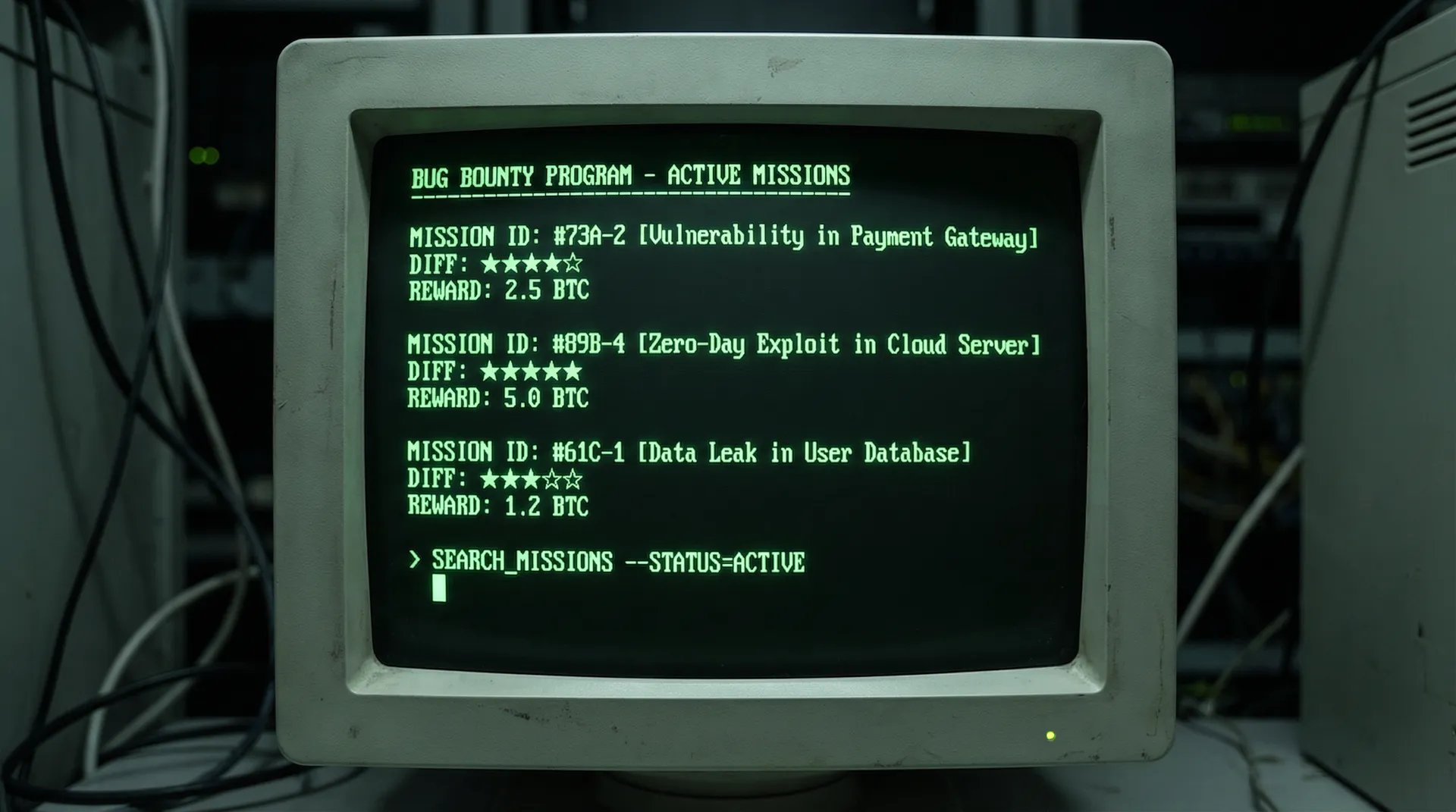91网 悬赏任务公告板终端界面